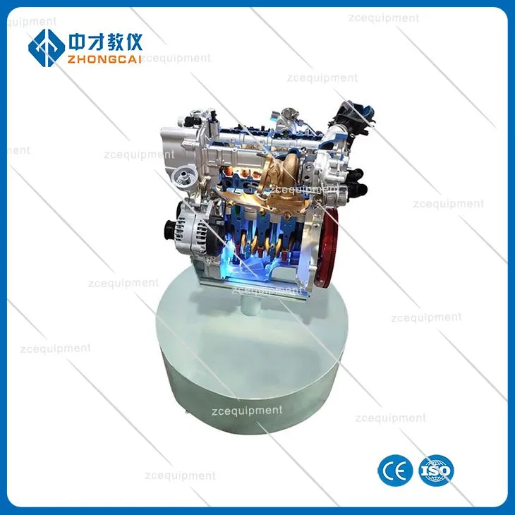 Hybrid Cut Away Engine