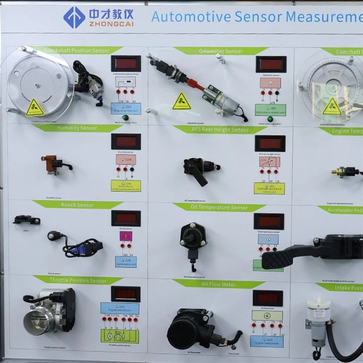 Vehicle Sensor Actuator Training Board Automotive Teaching Equipment